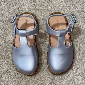 Freshly Picked Silver Clogs size 9